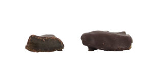 Citronnettes au chocolat belge avec 75% de fèves de cacao du Nicaragua