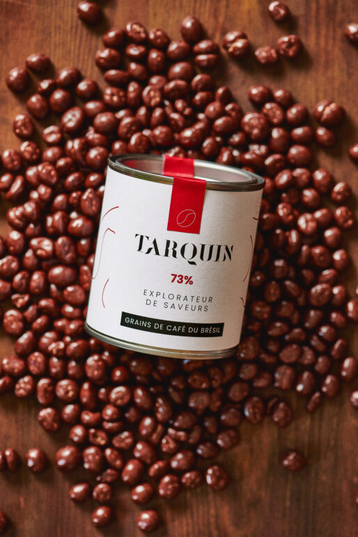 Grains de café brésiliens enrobés de chocolat belge